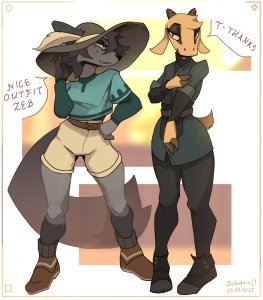 Outfit swap! by Bokdan0