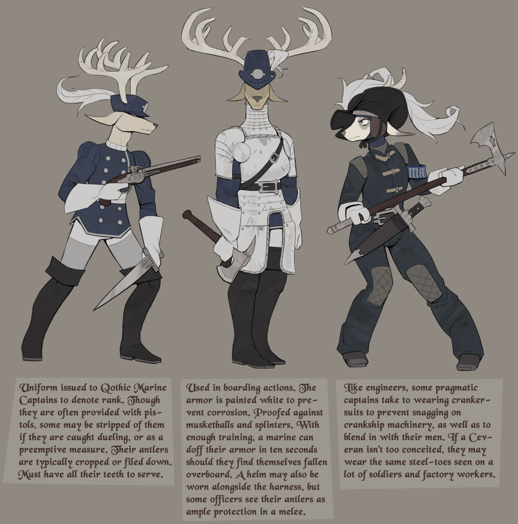 Ceveran Marine Officers